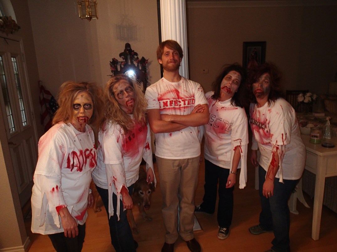 Don't worry, my family scares me too.