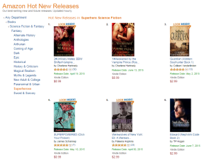 Not sure how I'll ever compete with the lady-porn titles, but being the only actual superhero book in the top 5 ain't half bad!