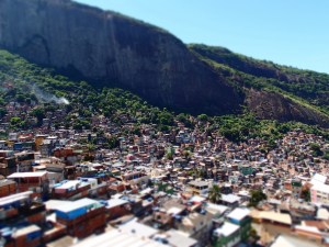 One of Rio's many "favela" slums. Yep, we went here. 