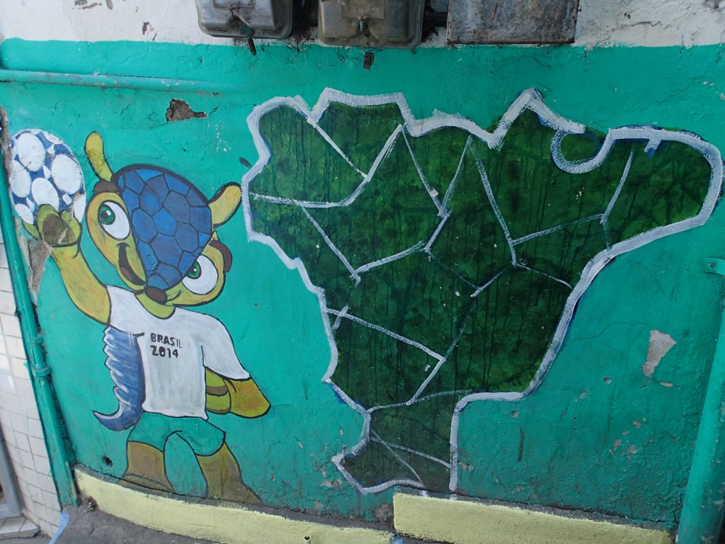 Brazilian mascot for the World Cup.