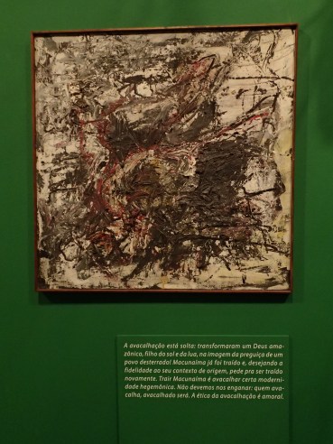 Theres something about a painting I dont understand captioned in a language I dont understand.